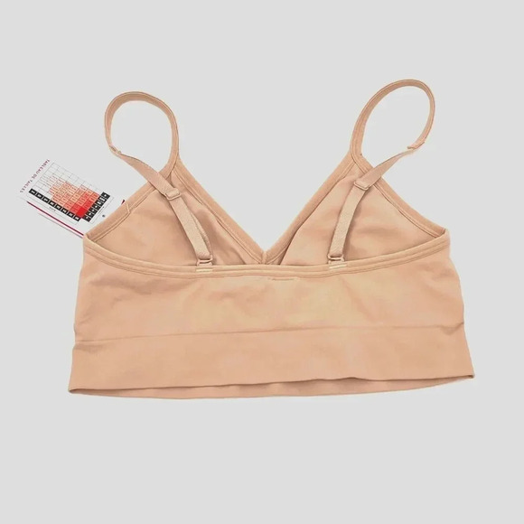 Spanx Ecocare Seamless Shaping Bralette Size M Toasted Oatmeal 32C-32D - Picture 4 of 11